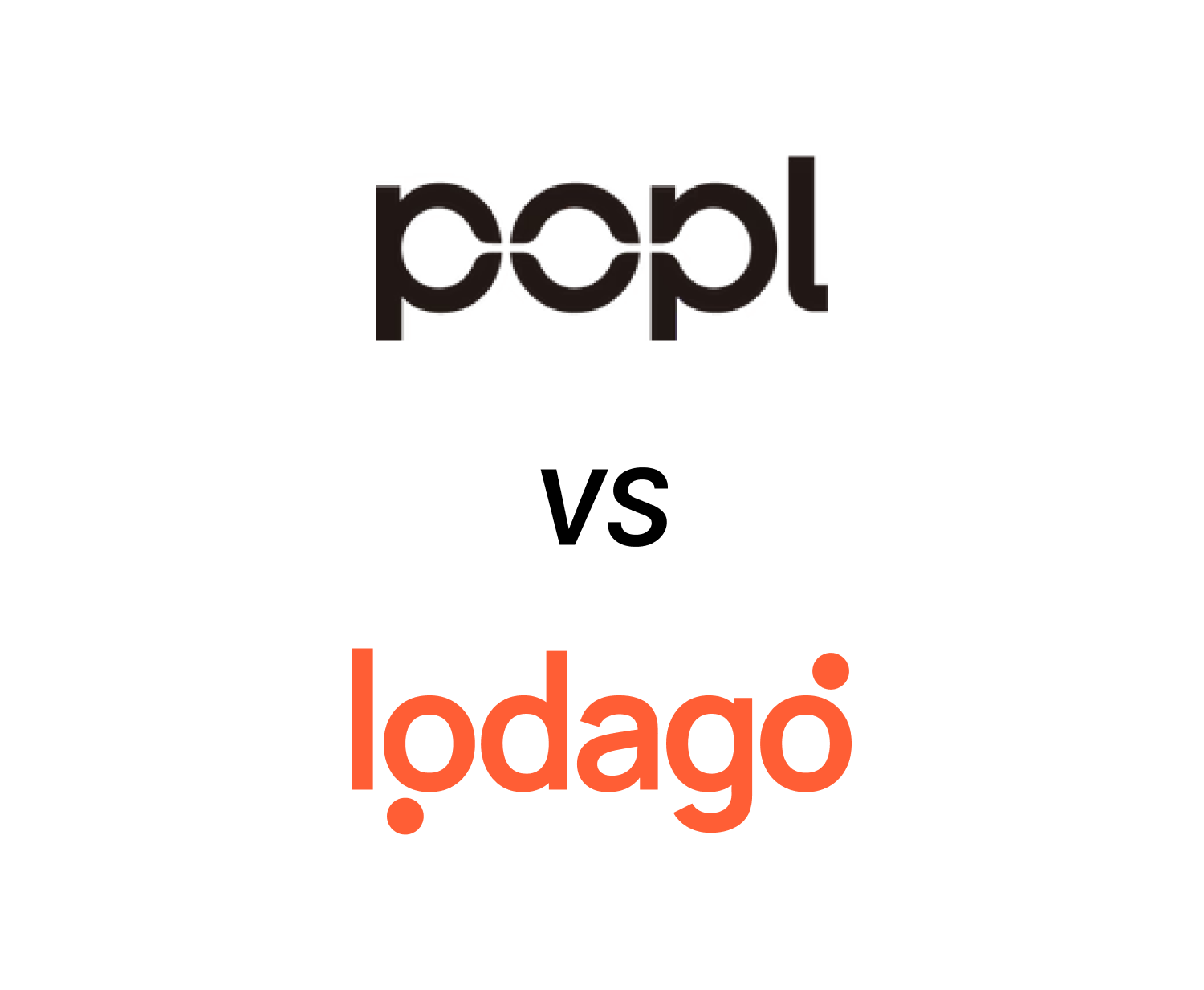 Lodago dashboard compared to Popl