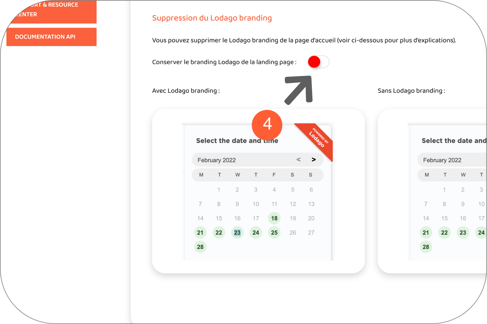 4 - Calendar custom